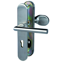 Schutzbeschlag Edelstahl PZ WET Grp./Drücker