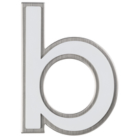 Nachtleuchtend Buchstabe b Edelstahl