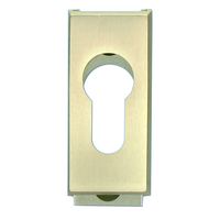 Schiebeschutzrosette Alu F1 PZ Höhe 5,7mm